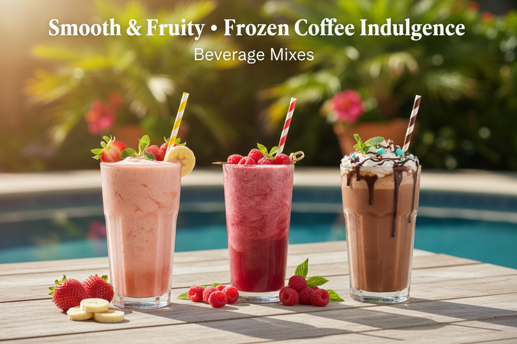 Premium Cappuccino, Latte & Beverage Mix Collection