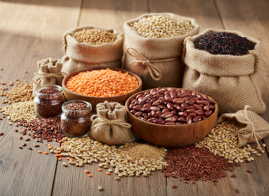 Beans, Grains & Rice - Pantry Staples