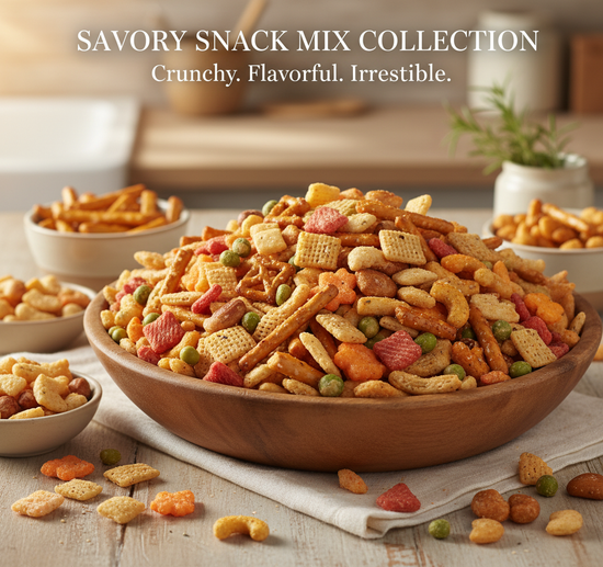Crackers, Sesame Sticks & Snack Mixes