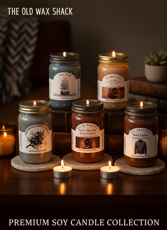 Handcrafted Soy Candles 60+ Unique Scents