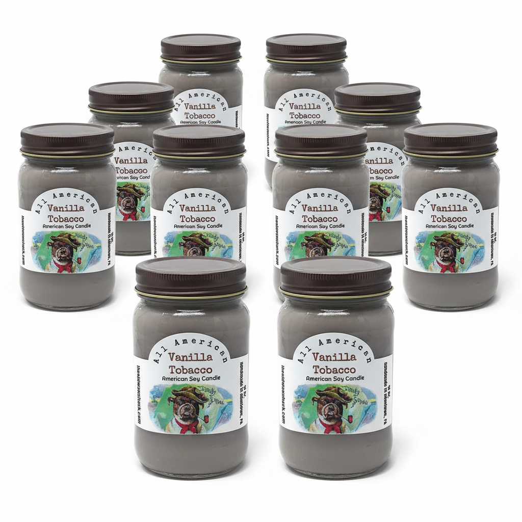 10 Vanilla Tobacco Candles