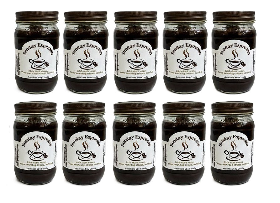 Sunday Espresso Soy Candle – 16 oz. | YANKEETRADERS