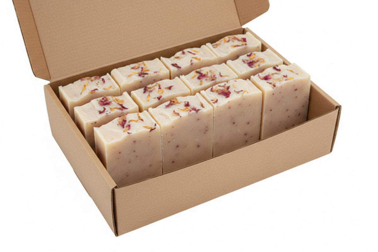 12 Pack Kraft Box No Label