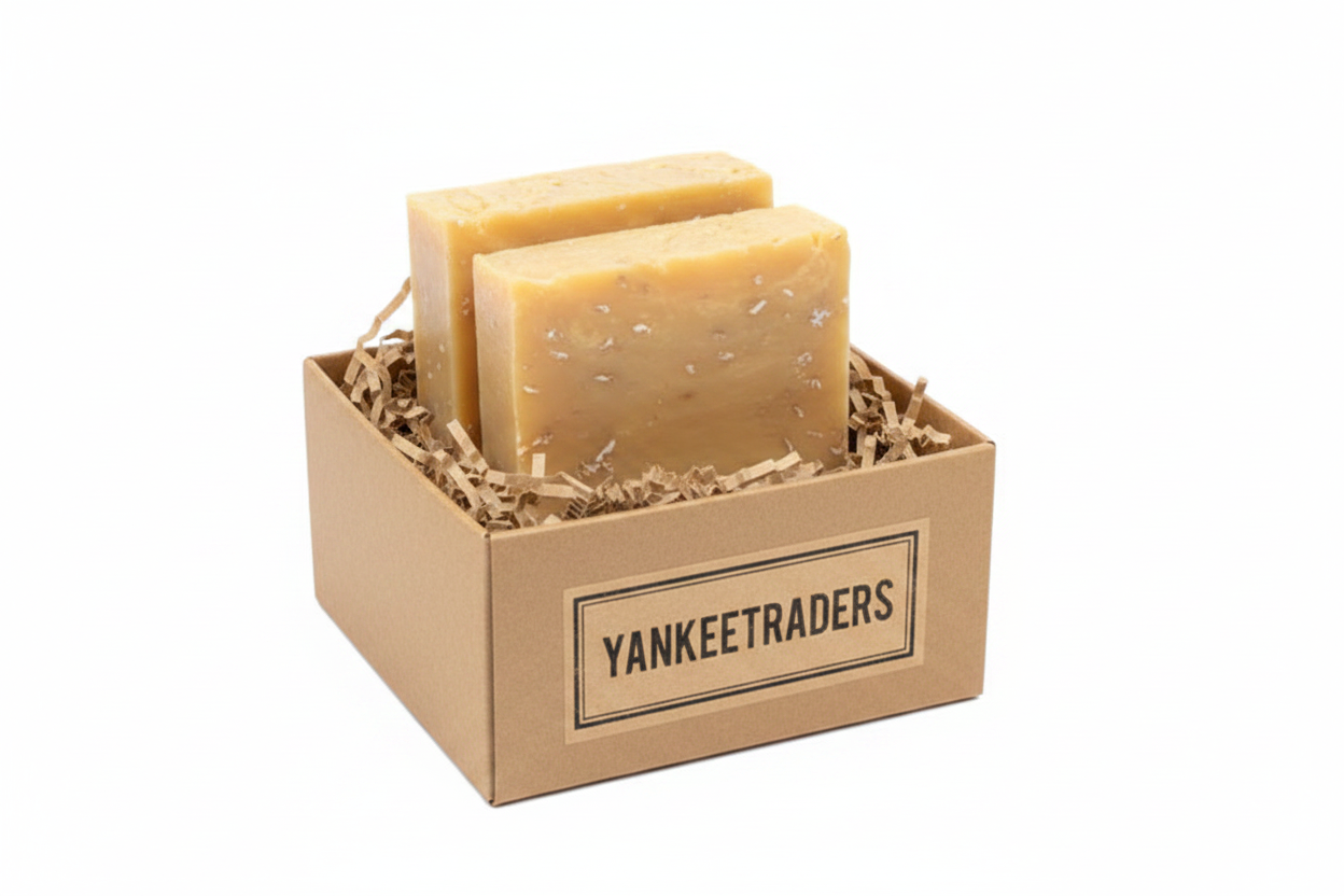 2 Pack Kraft Box with Label