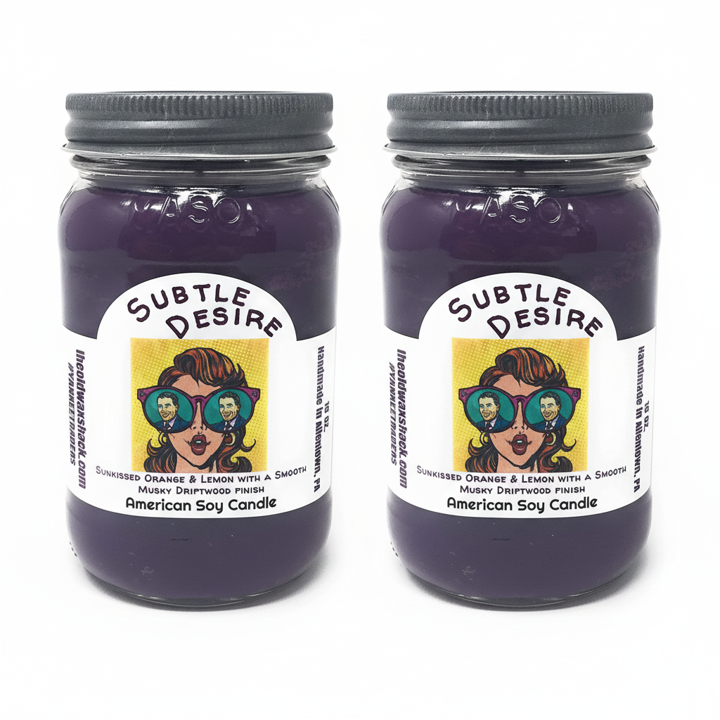 2 Subtle Desire Candles