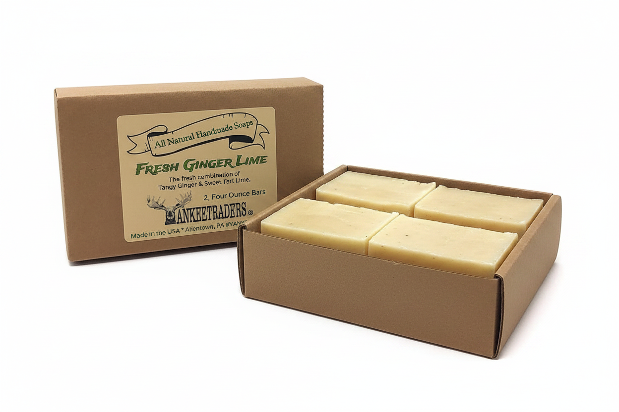 4 Pack Kraft Box with Label