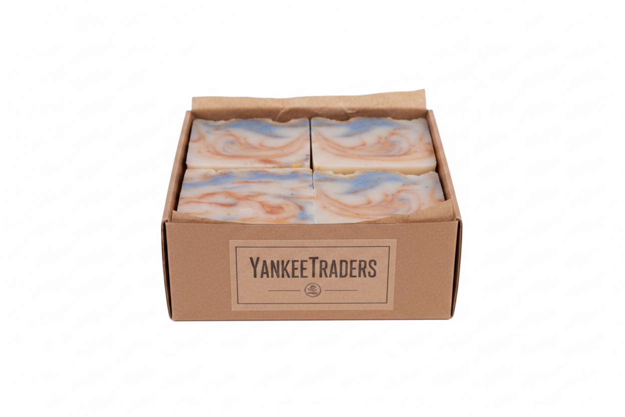 4 Pack Kraft Box with Label
