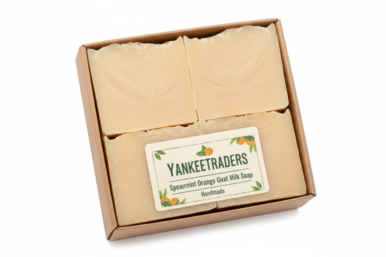 4 Pack Kraft Box with Label