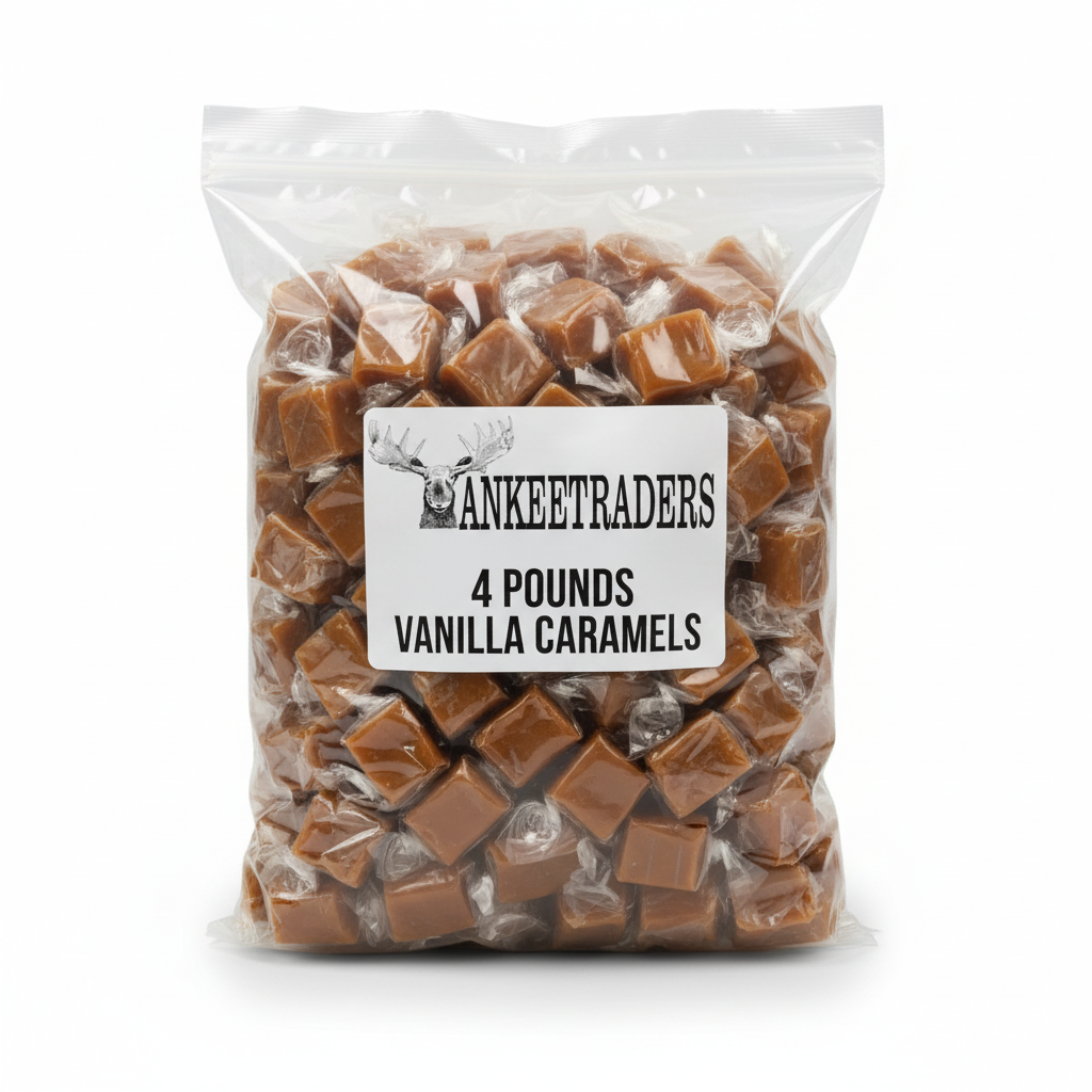 4-pound vanilla caramels