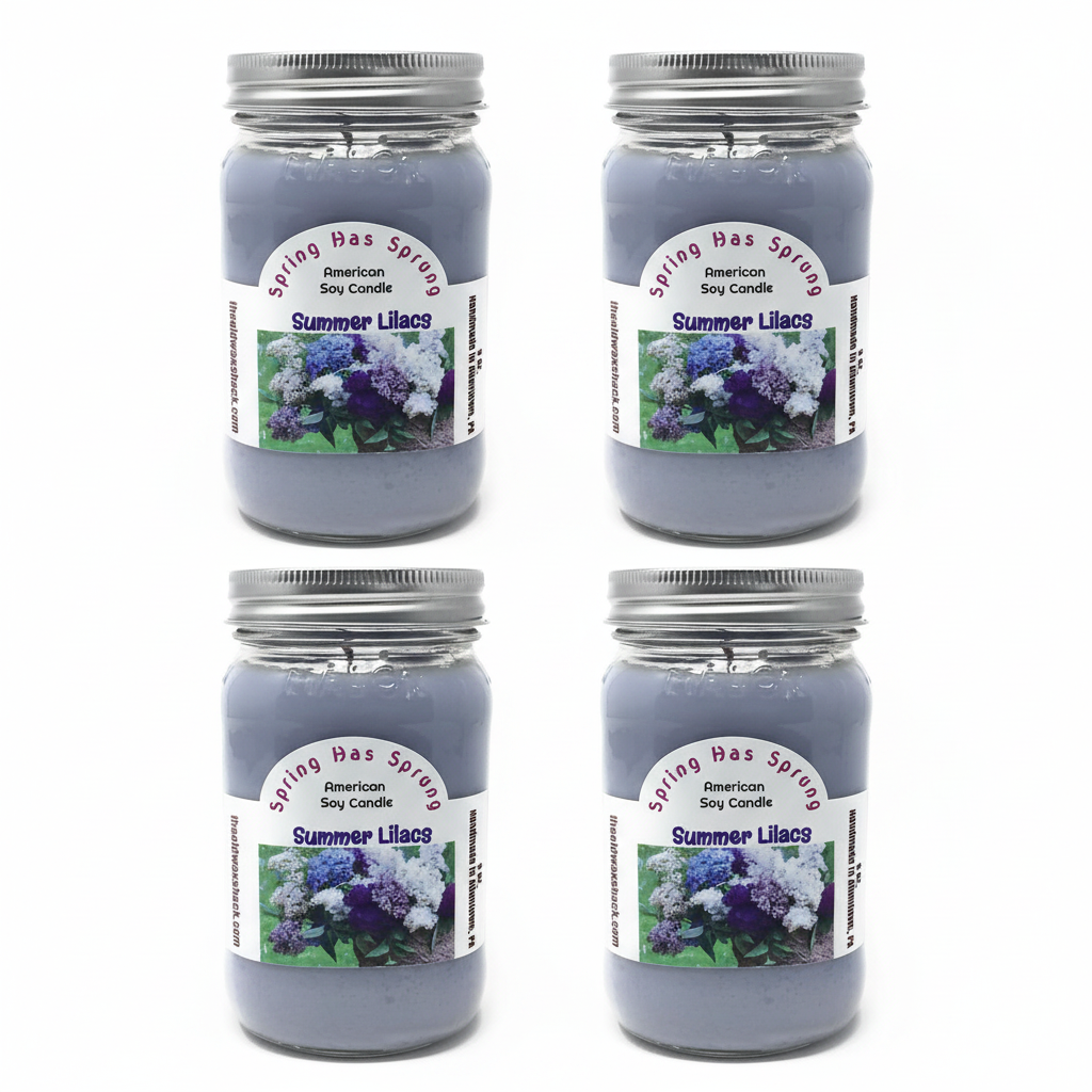 4 Summer Lilacs Candles