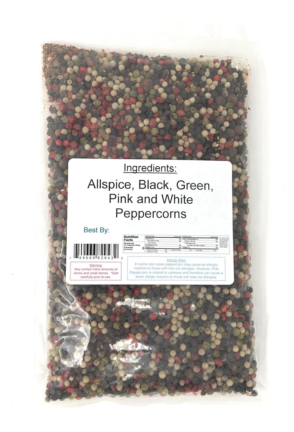 Peppercorns Five Spice Blend, 8 Oz. Bag