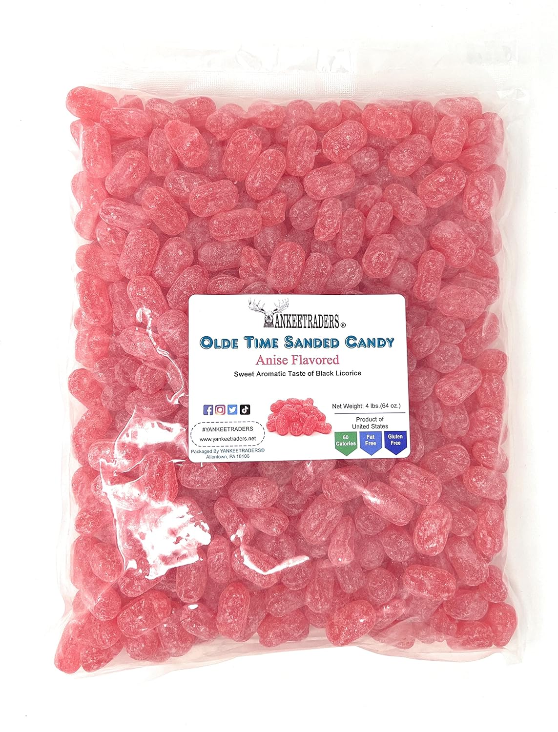 Sanded Anise Hard Candy Drops