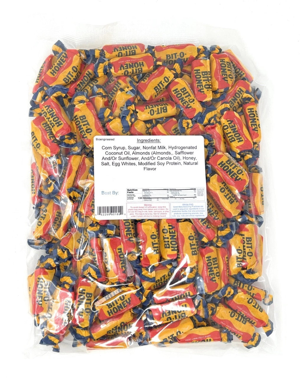 Bit O Honey, Retro Honey Almond Taffy Candy