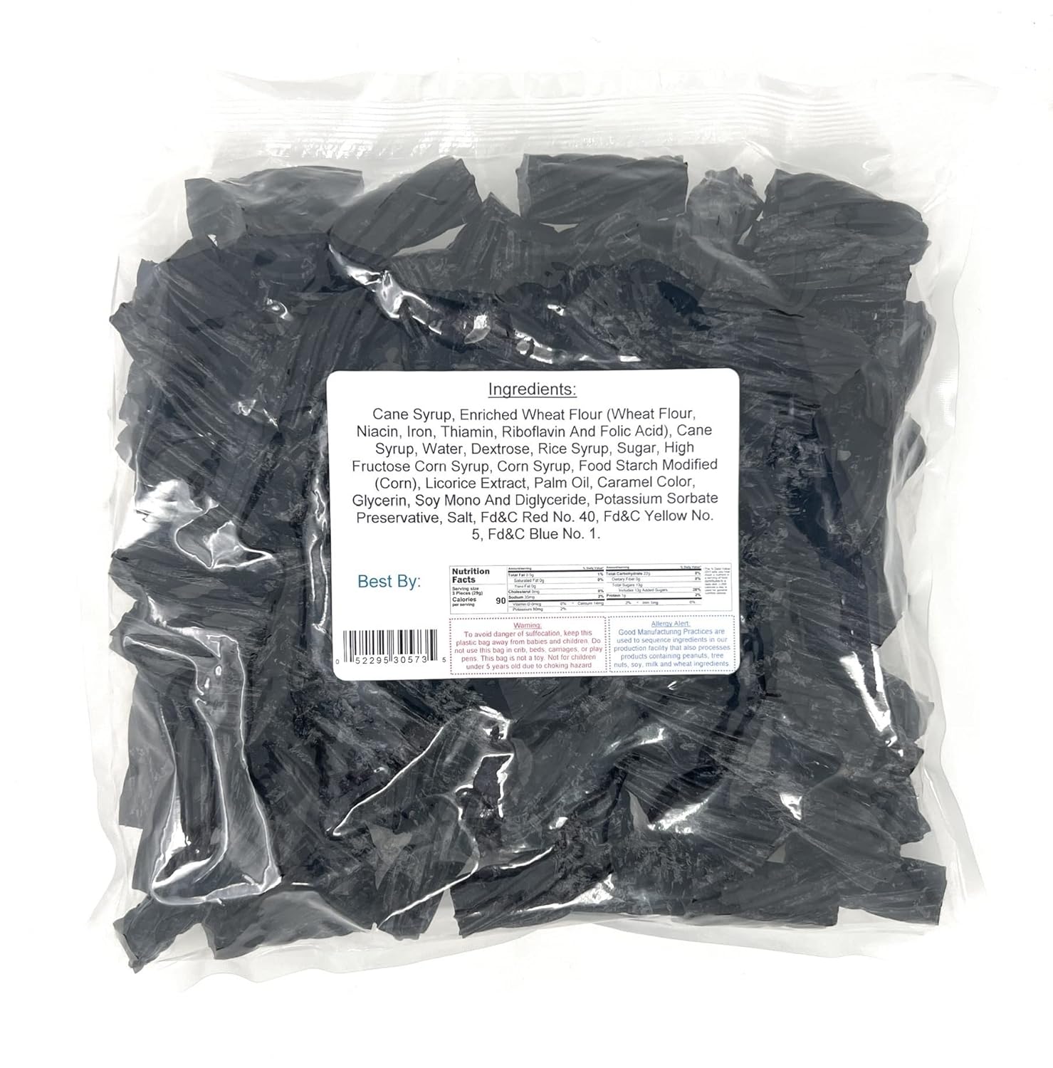 Australian Style Black Licorice - Premium Soft Chewy Candy