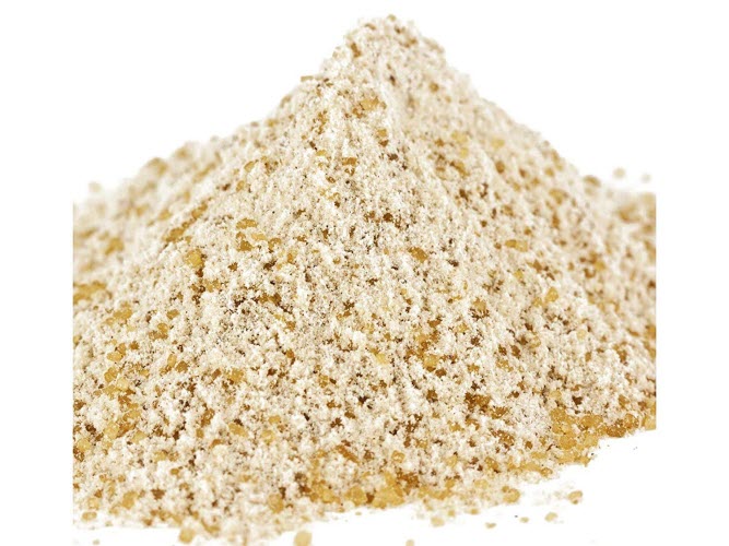 close up of apple cider powdered mix
