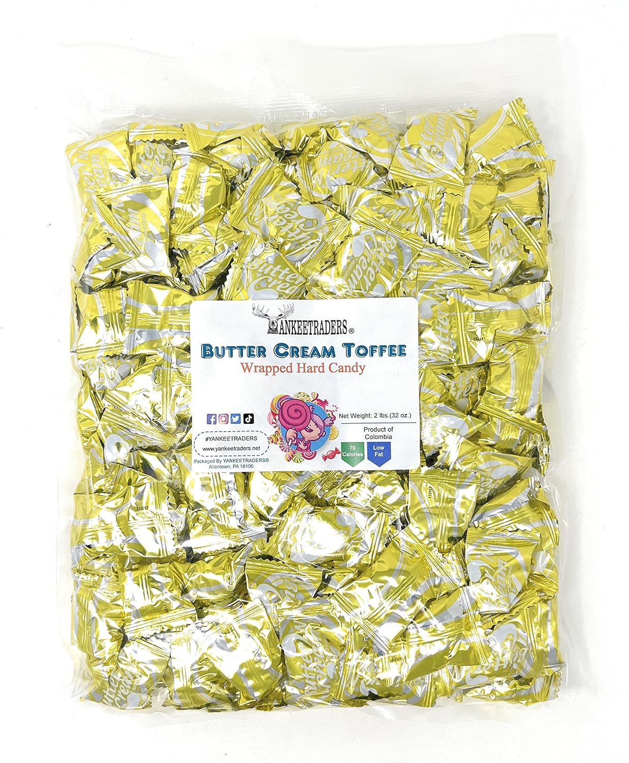 Butter Cream Toffees Hard Candy