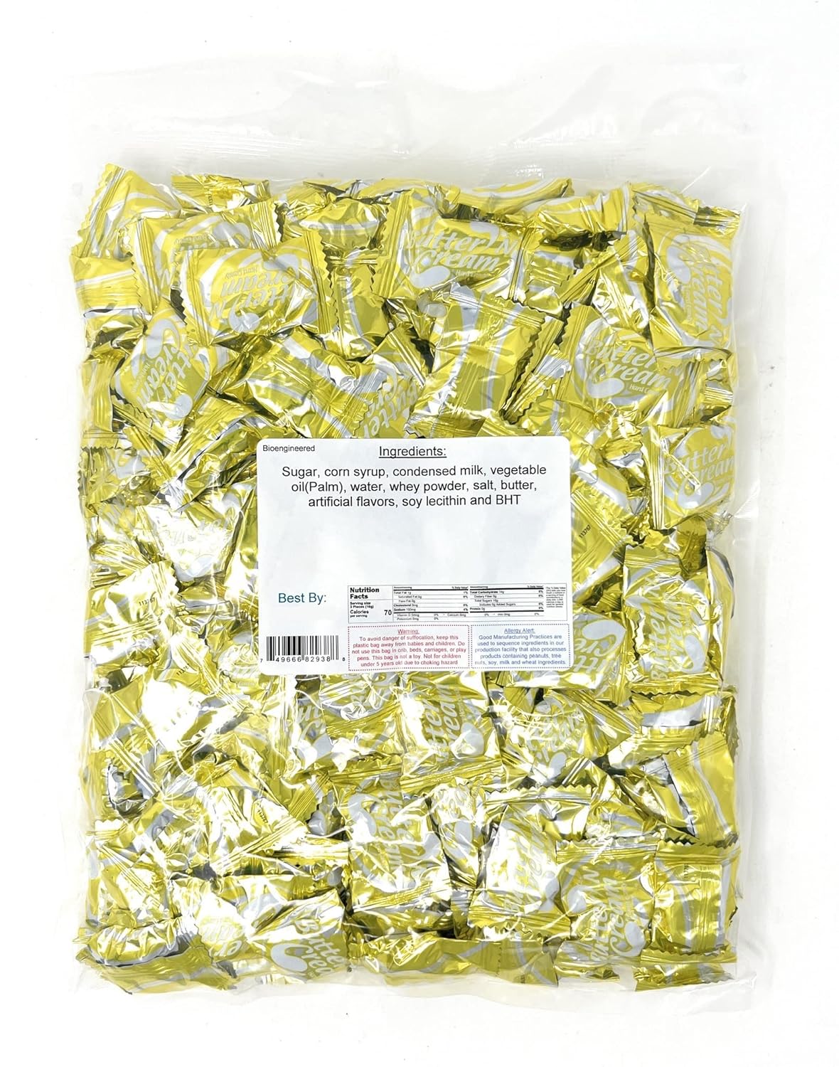Butter Cream Toffees Hard Candy