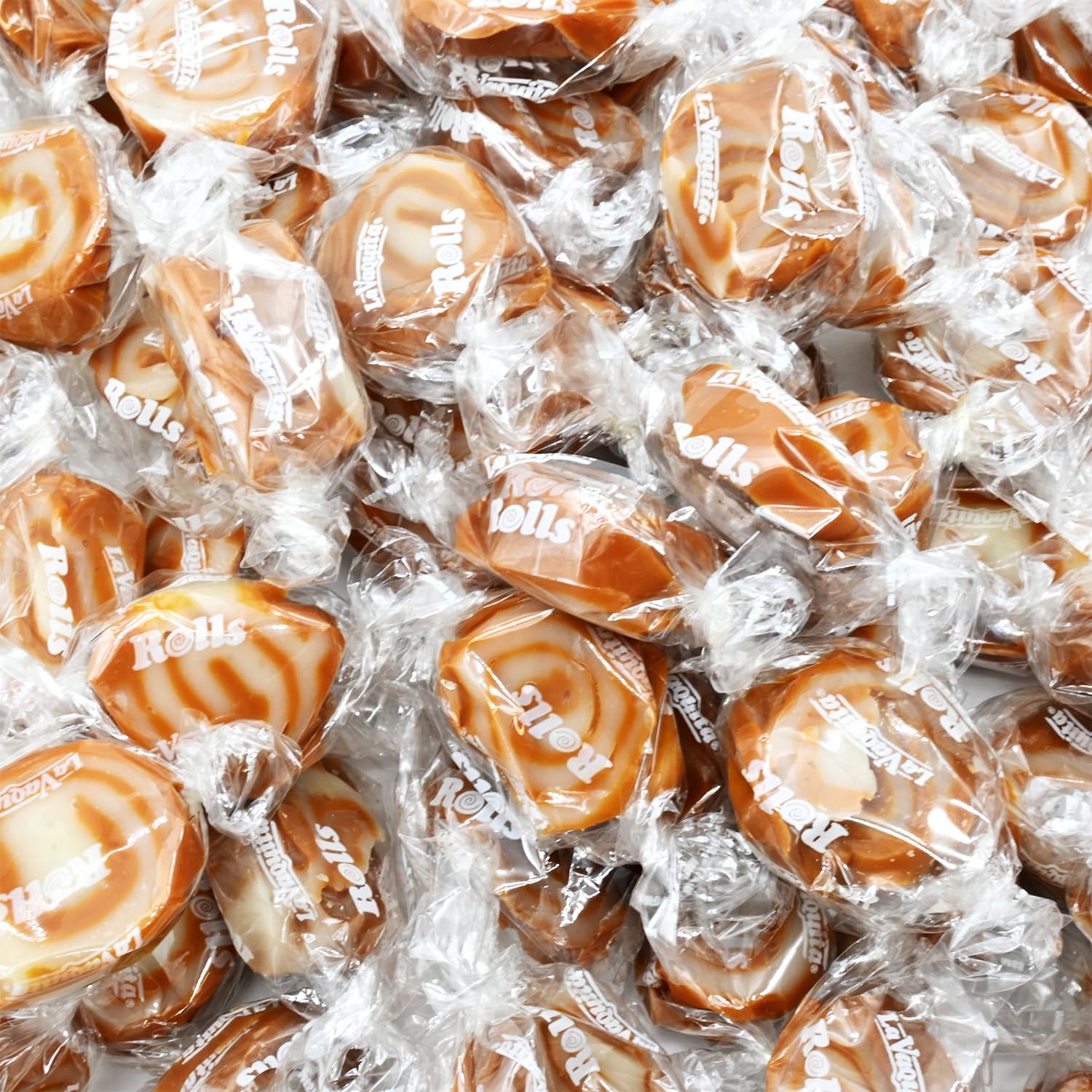 Caramel Coconut Swirl Candies – Individually Wrapped