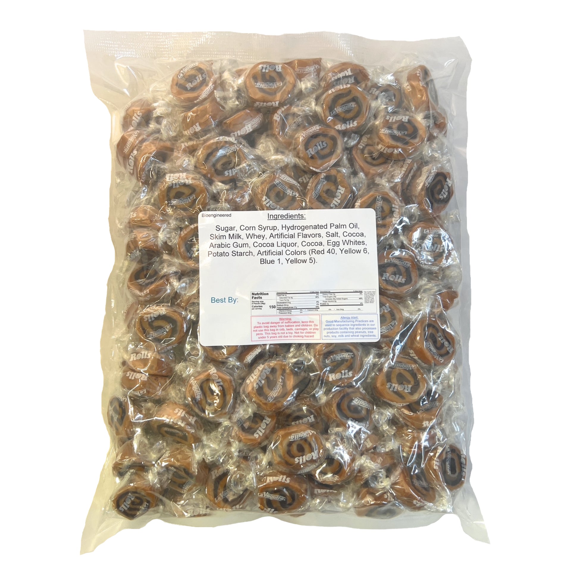 Caramel Chocolate Swirl Candies – Individually Wrapped