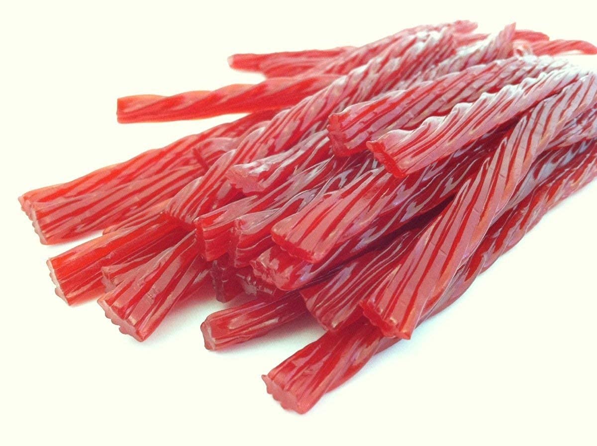 Cherry Licorice Twists | Bulk 2–6 lb Bags