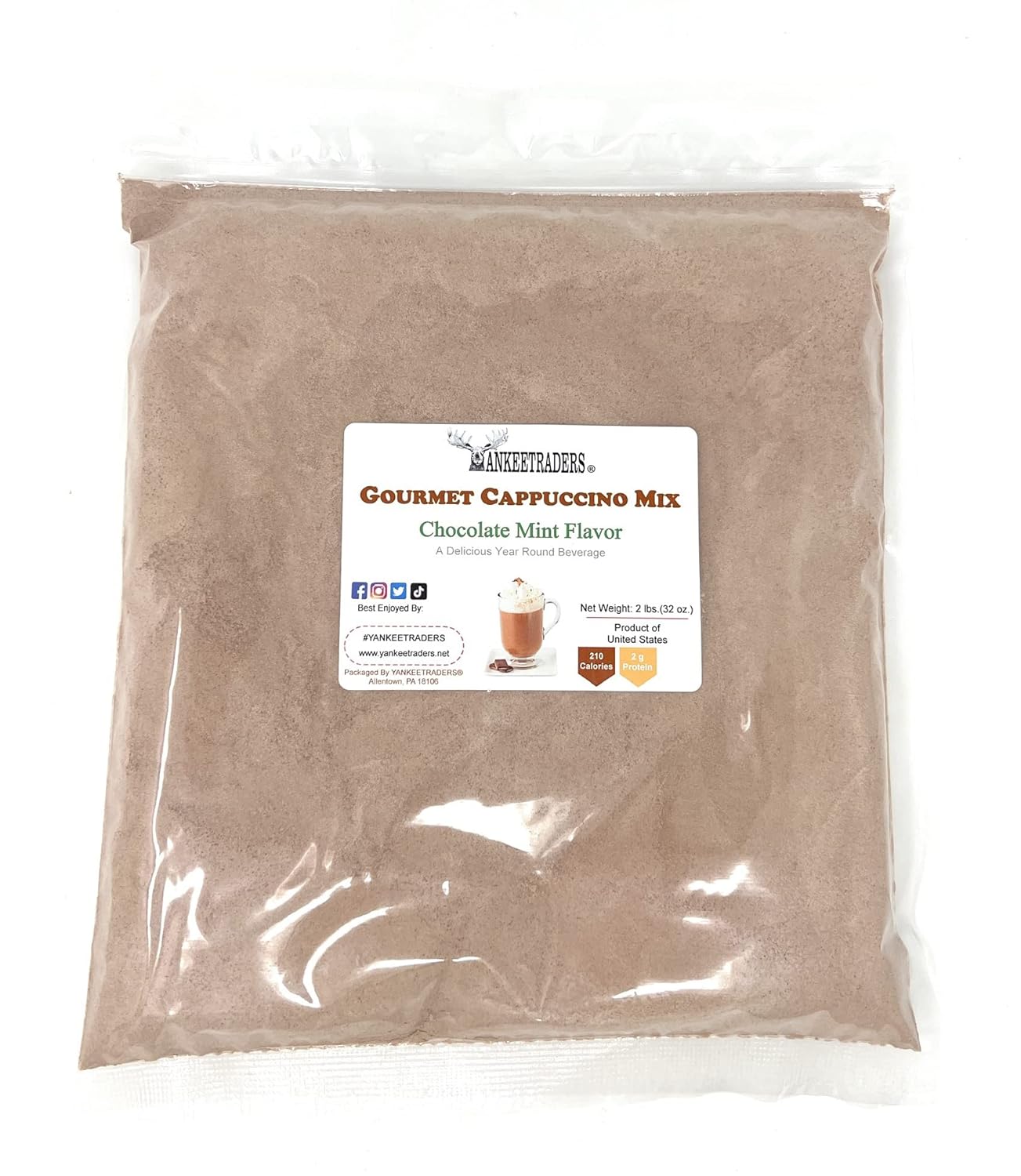 Chocolate Mint Cappuccino, Latte Mix
