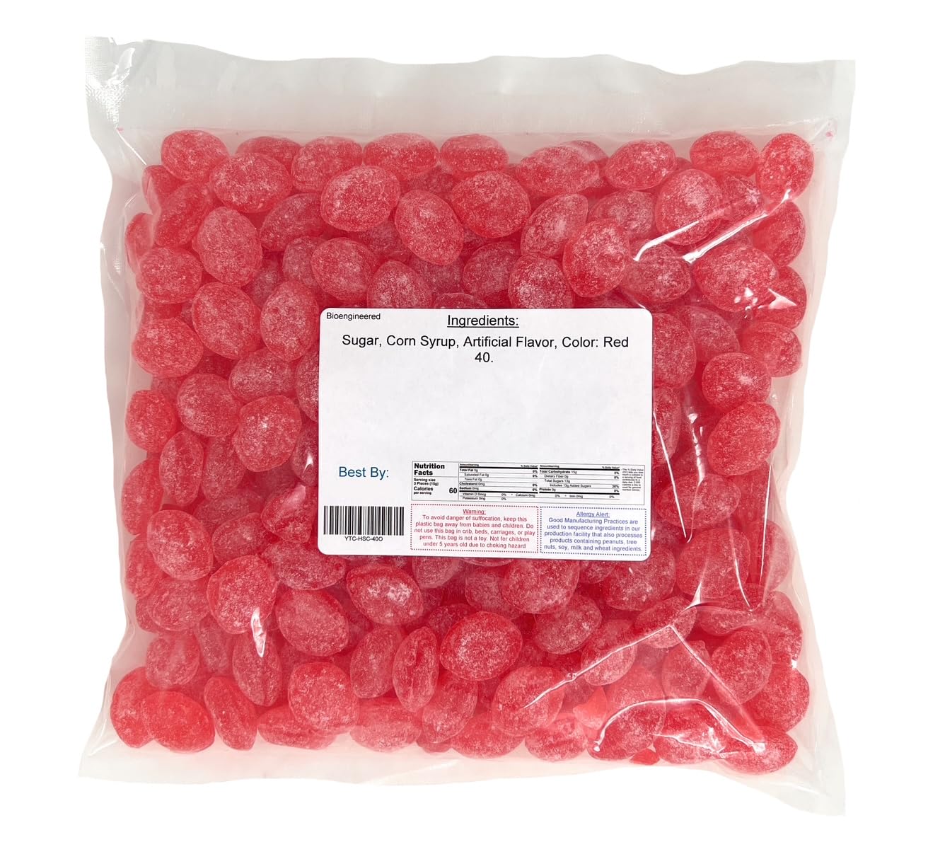 Sanded Cinnamon Hard Candy Drops