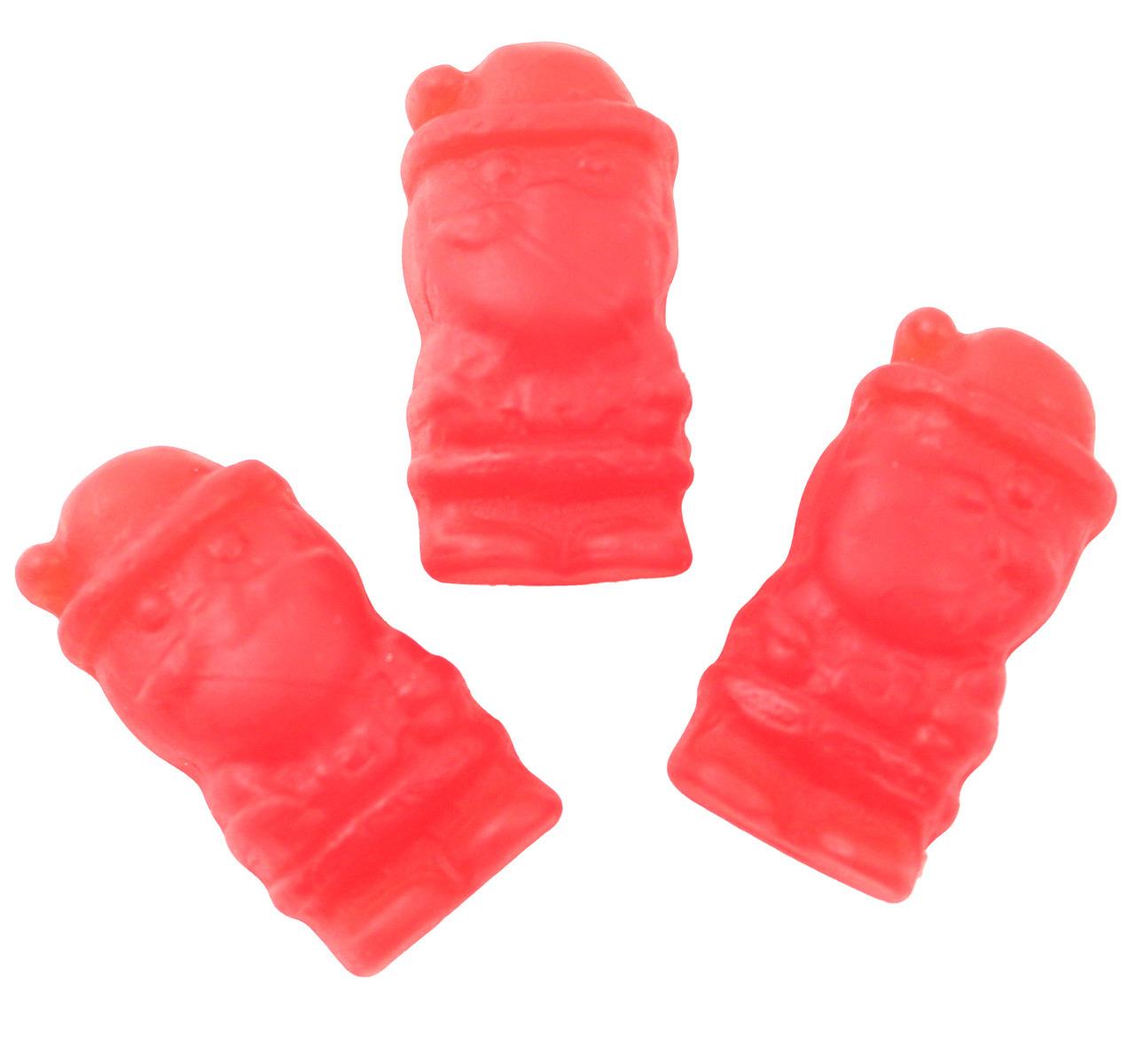 Cinnamon Santa Ju Ju Gummy Candy - Red Christmas Gummies