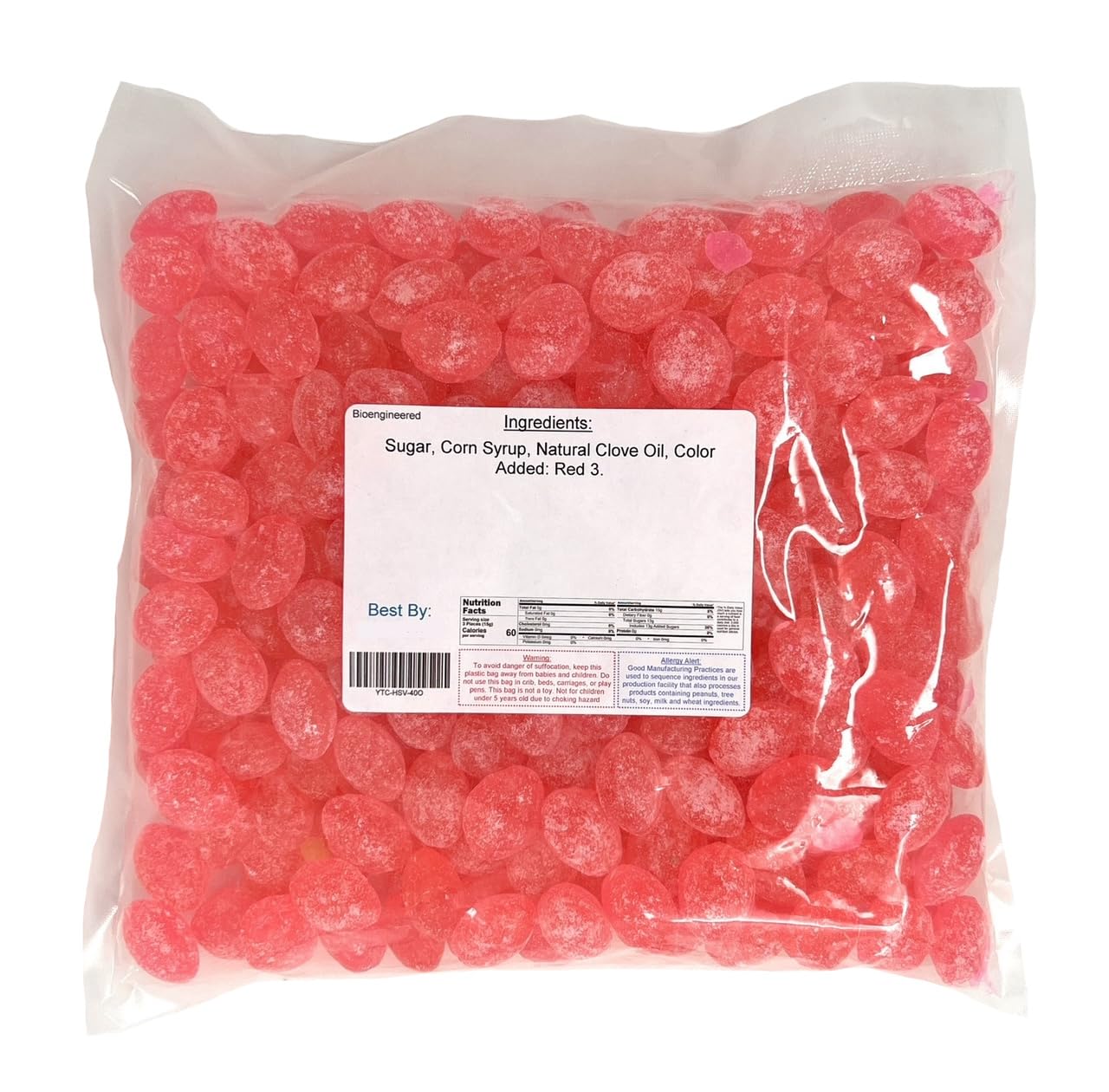 Sanded Clove Hard Candy Drops