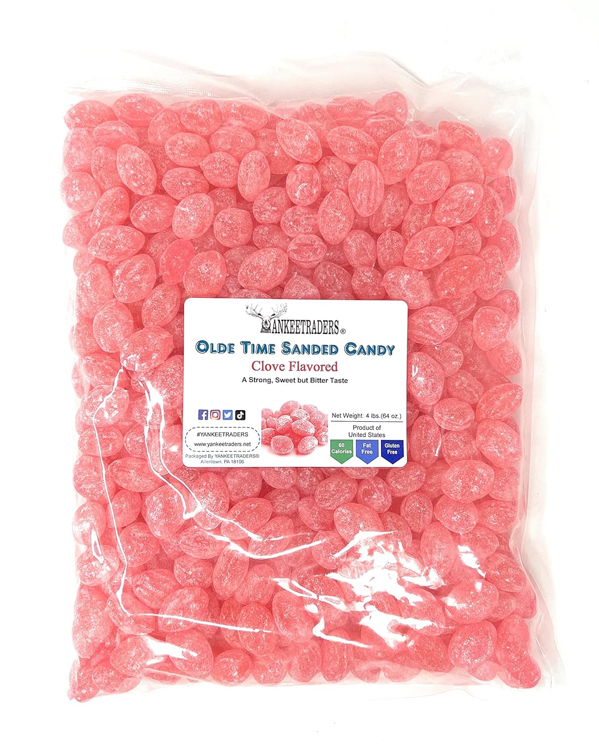 Sanded Clove Hard Candy Drops