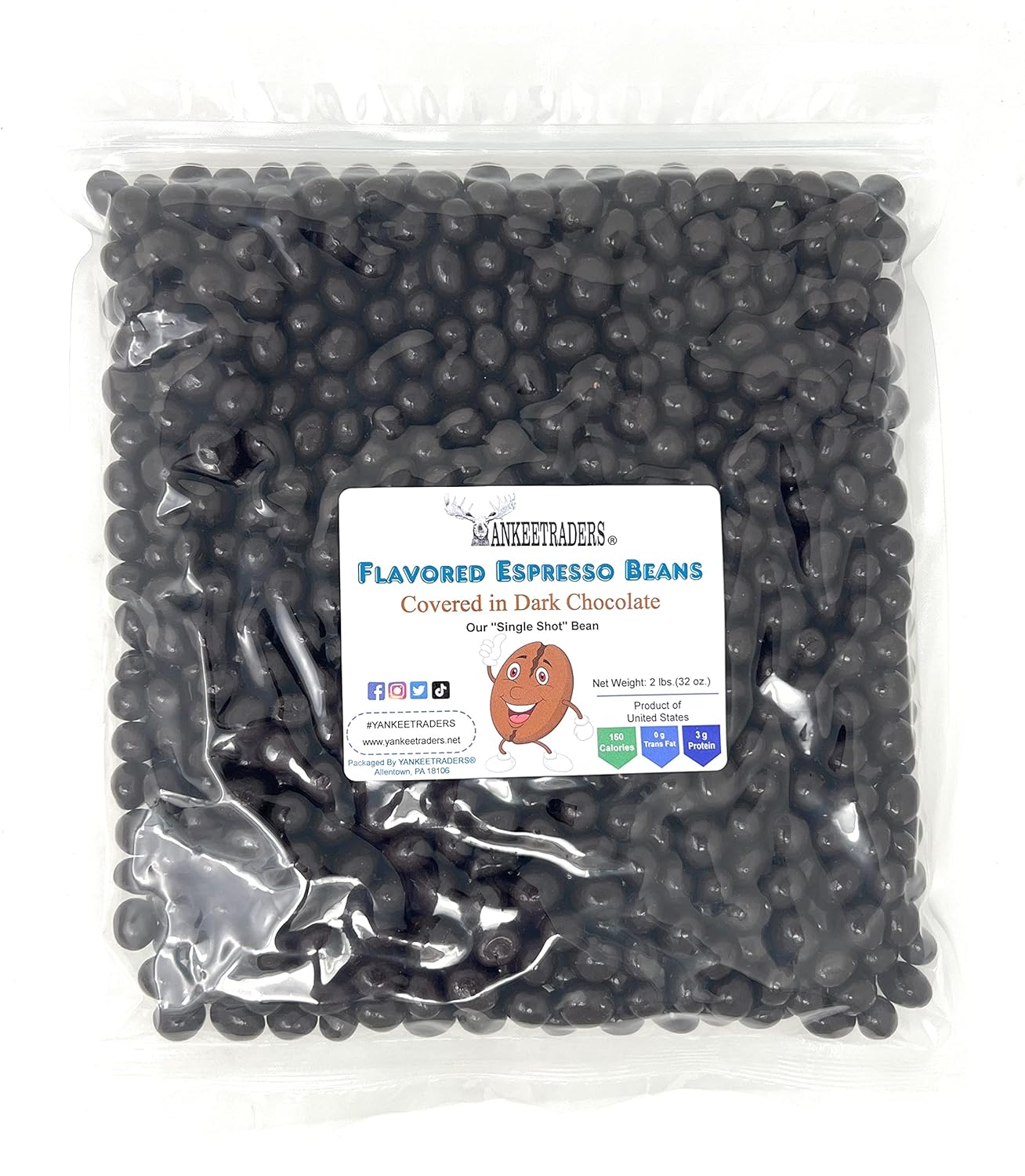 Espresso Beans, Dark Chocolate Coated