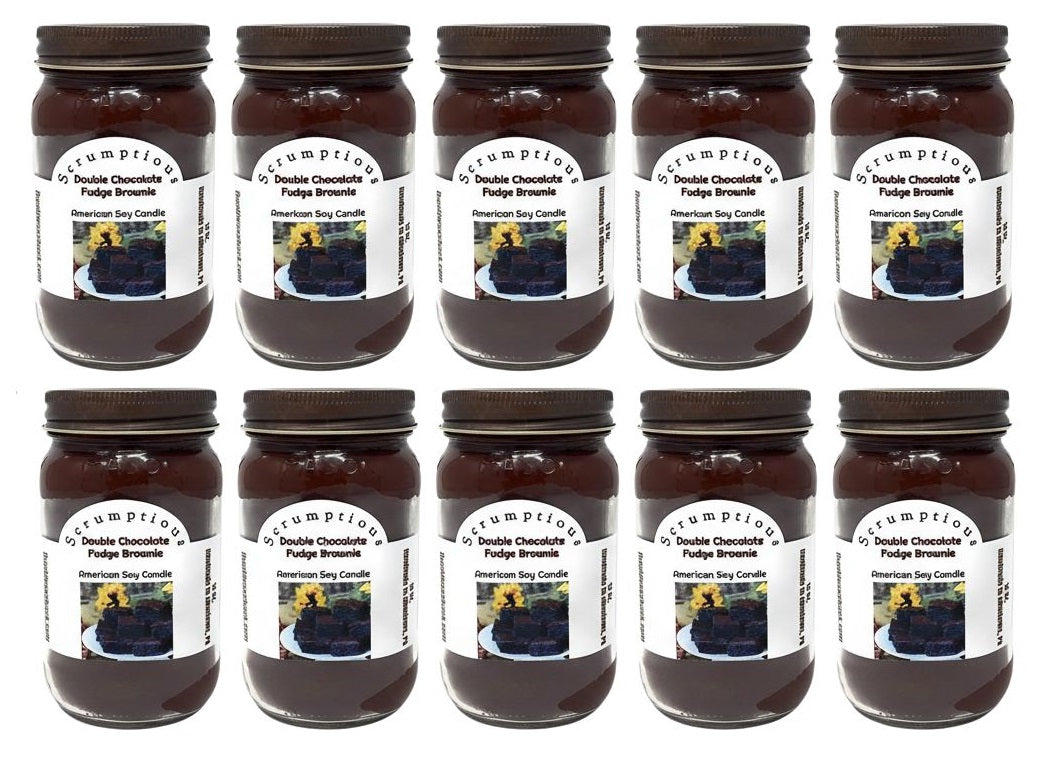 Double Chocolate Fudge Brownie Soy Candle - 16 oz. | YANKEETRADERS