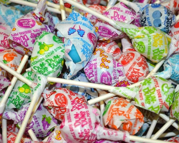 Dum Dum Lollipops - Assorted Fruit Flavors | Bulk 5 lb & 30 lb