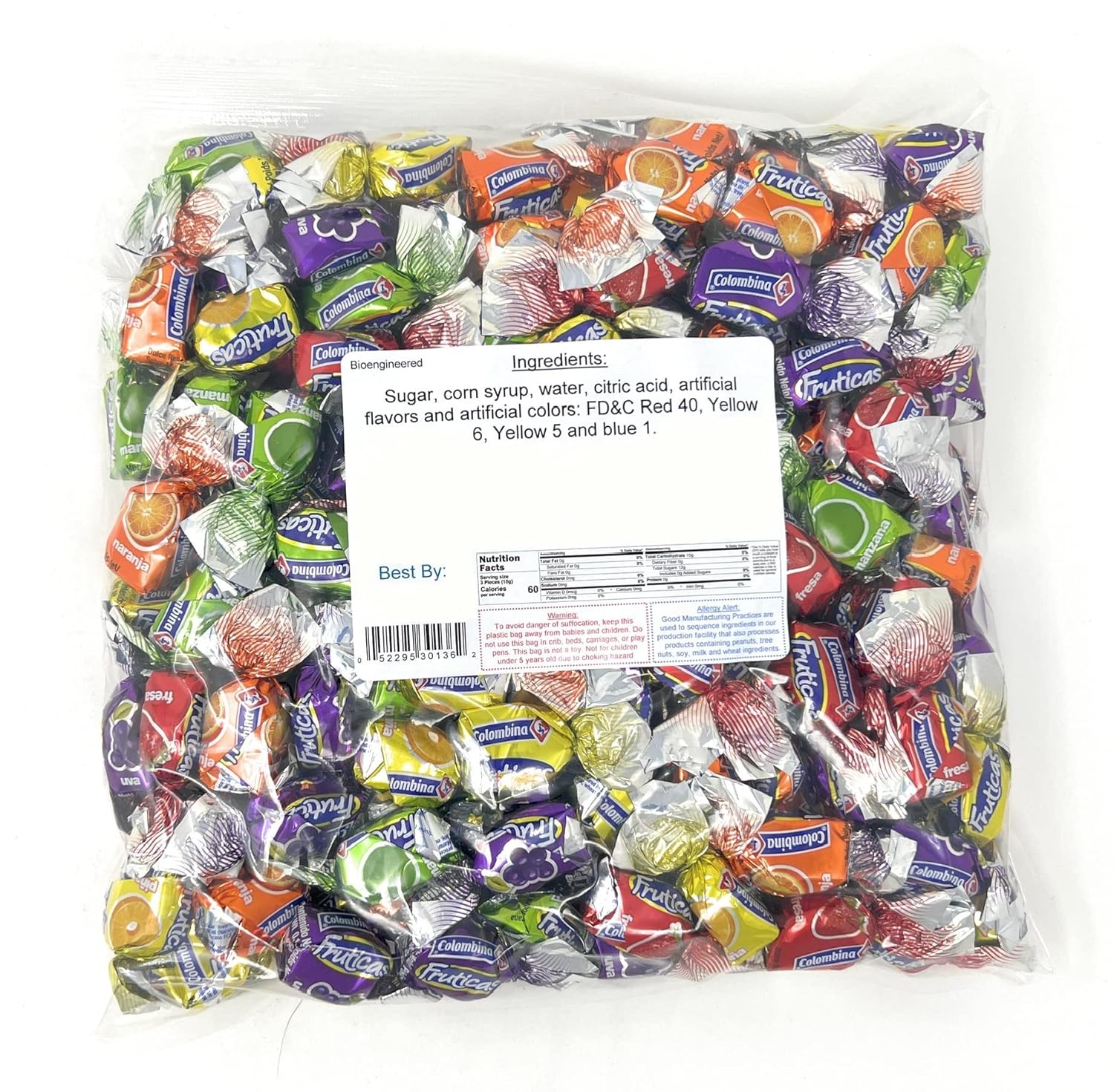 Fancy Filled Fruit Hard Candy – Assorted Flavors, Bulk 2, 4 & 20 lb