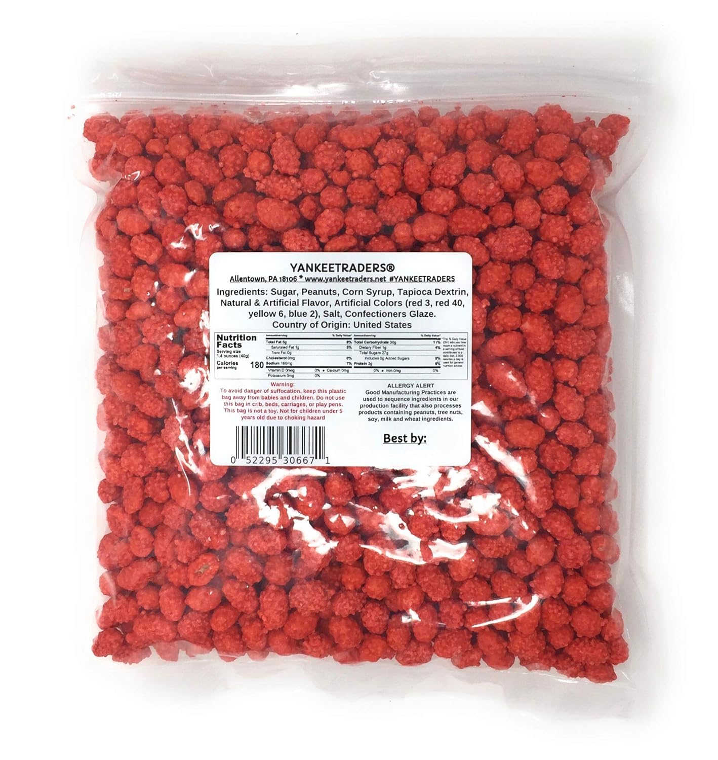 French Burnt Roasted Candy-Coated Peanuts
