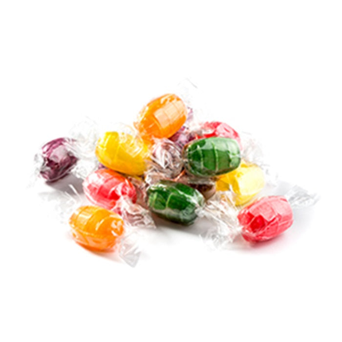 Assorted Fruit Barrels Hard Candy | Individually Wrapped | Bulk 2, 4 & 20 lb