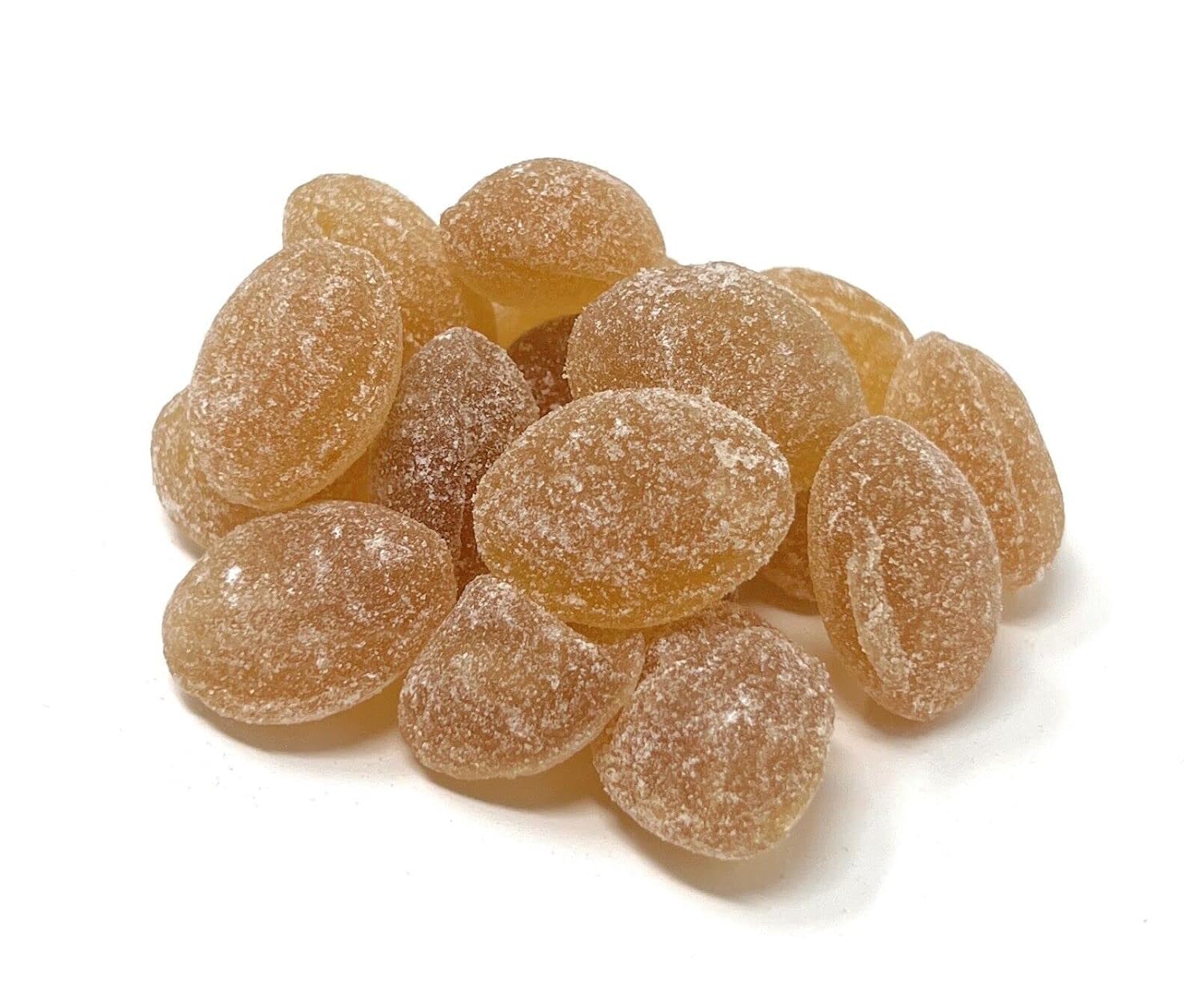 Sanded Ginger Hard Candy Drops