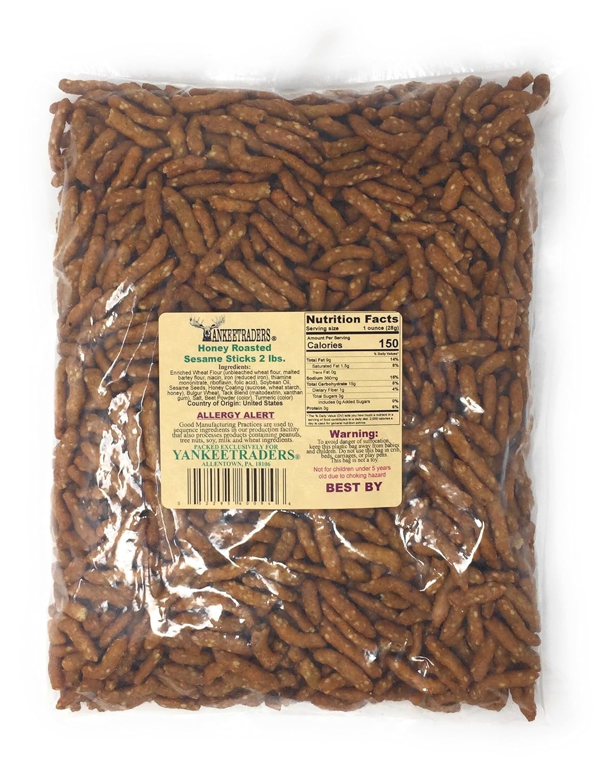 Honey Roasted Sesame Sticks - Bulk Pack
