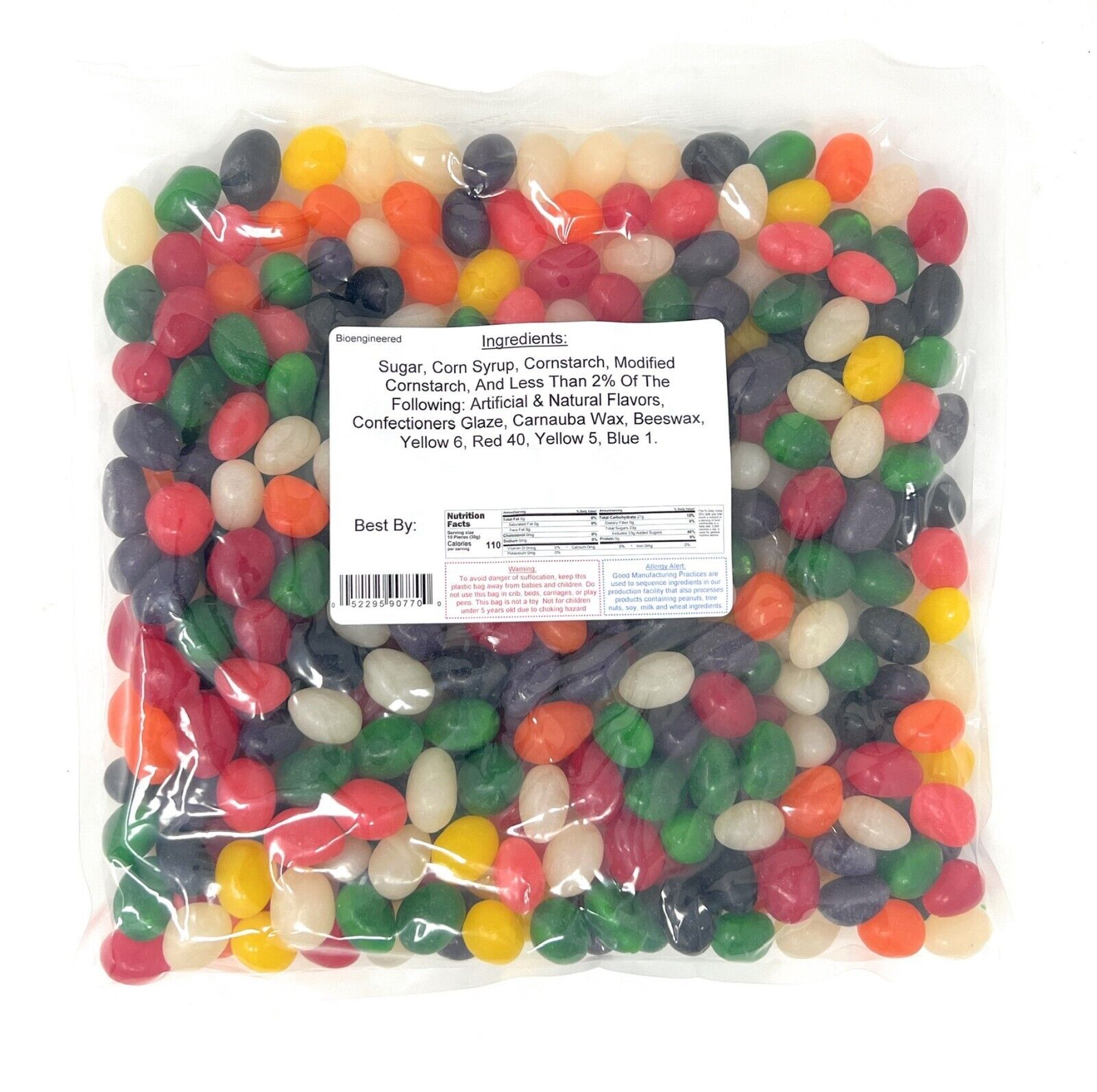 Assorted Jelly Beans - Traditional Flavors, Bulk Wholesale