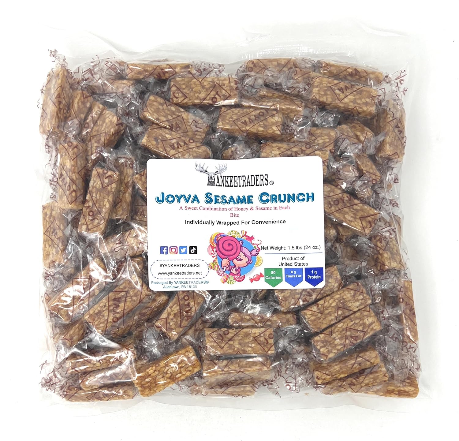 Joyva Sesame Crunch Candy