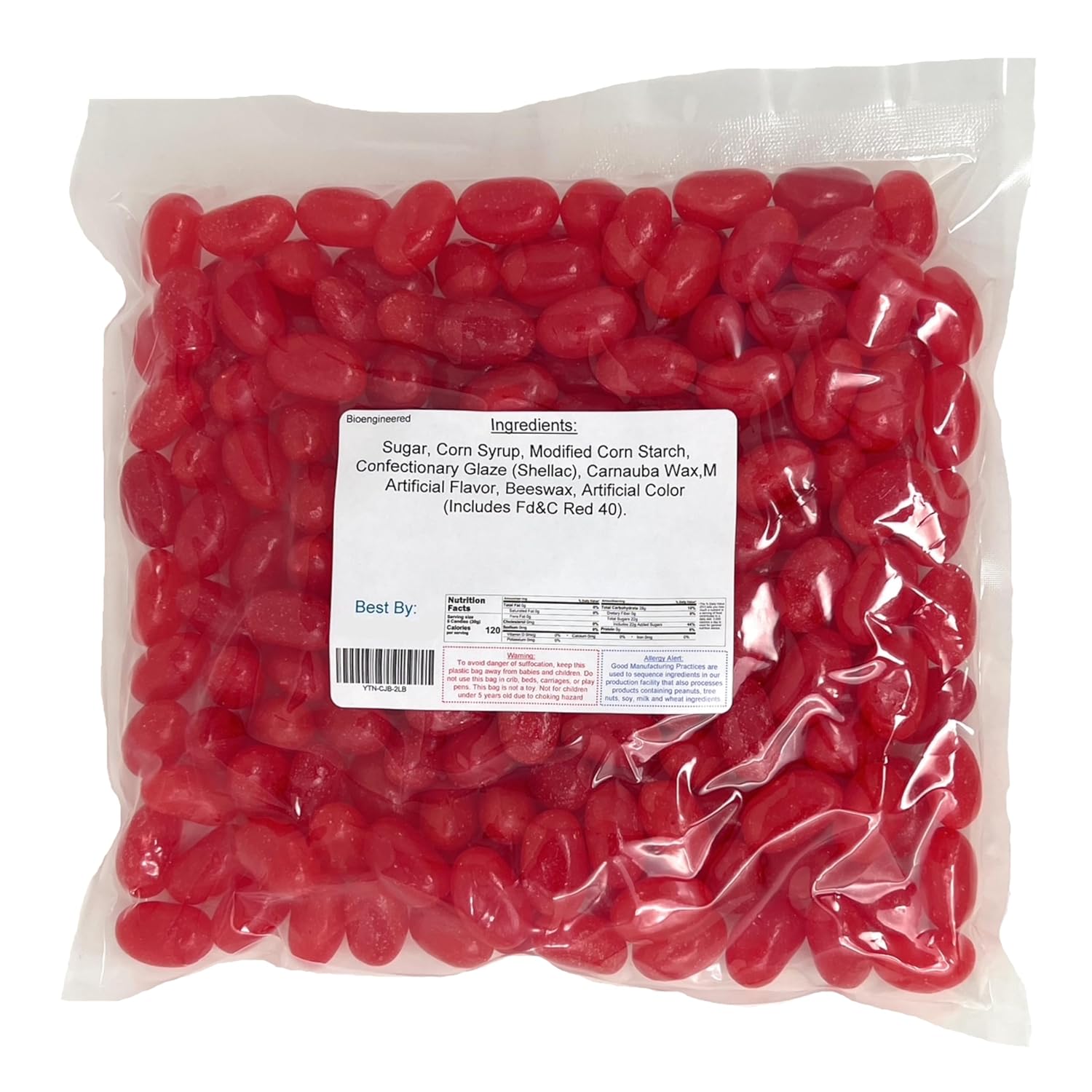 Jumbo Cinnamon Spice Jelly Beans - Bold Spicy Flavor