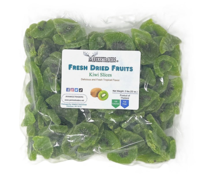 Dried Kiwi Slices - Premium Tropical Fruit Snack
