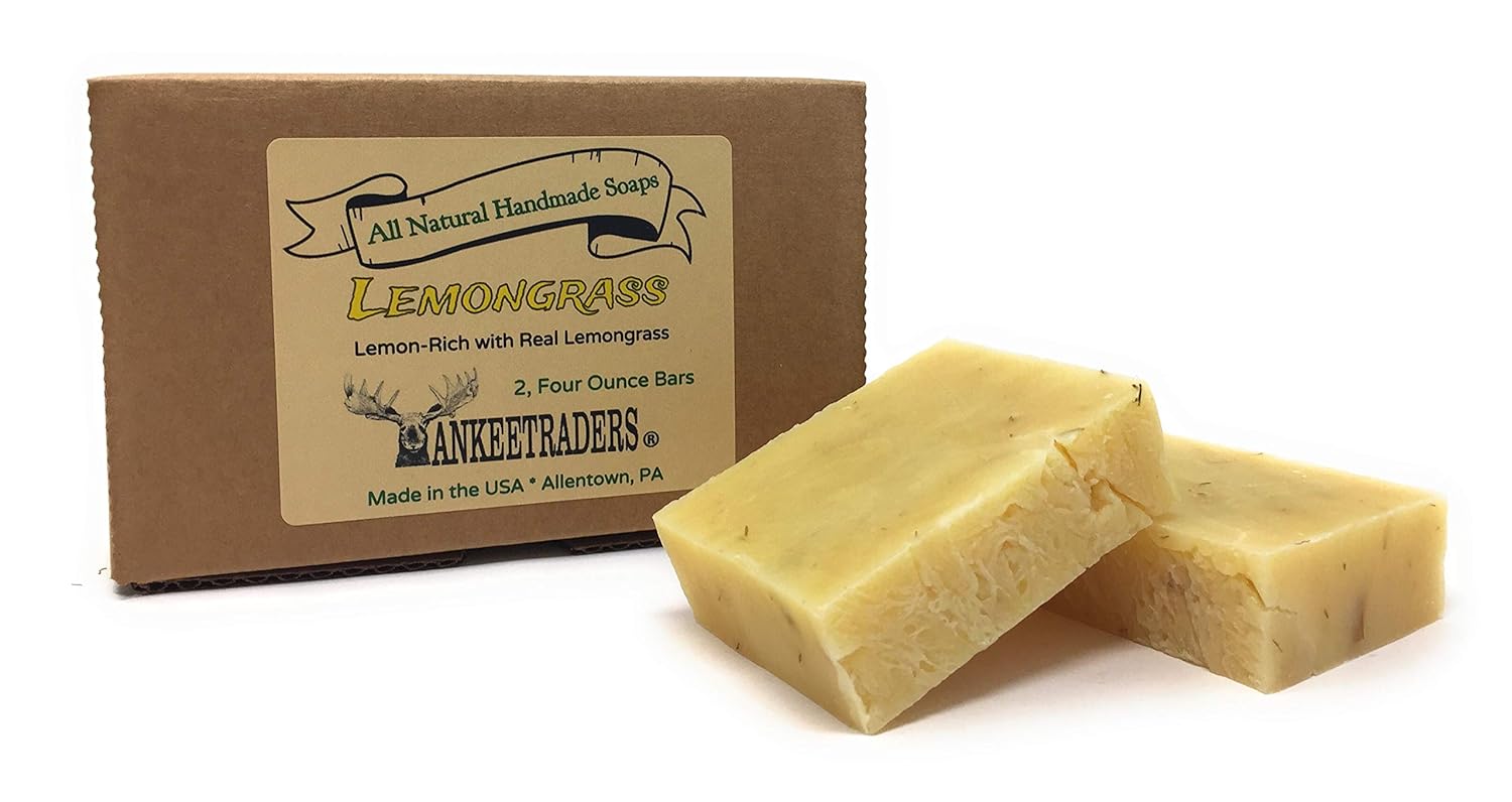 Lemongrass Soap - All Natural 4 oz. Bars