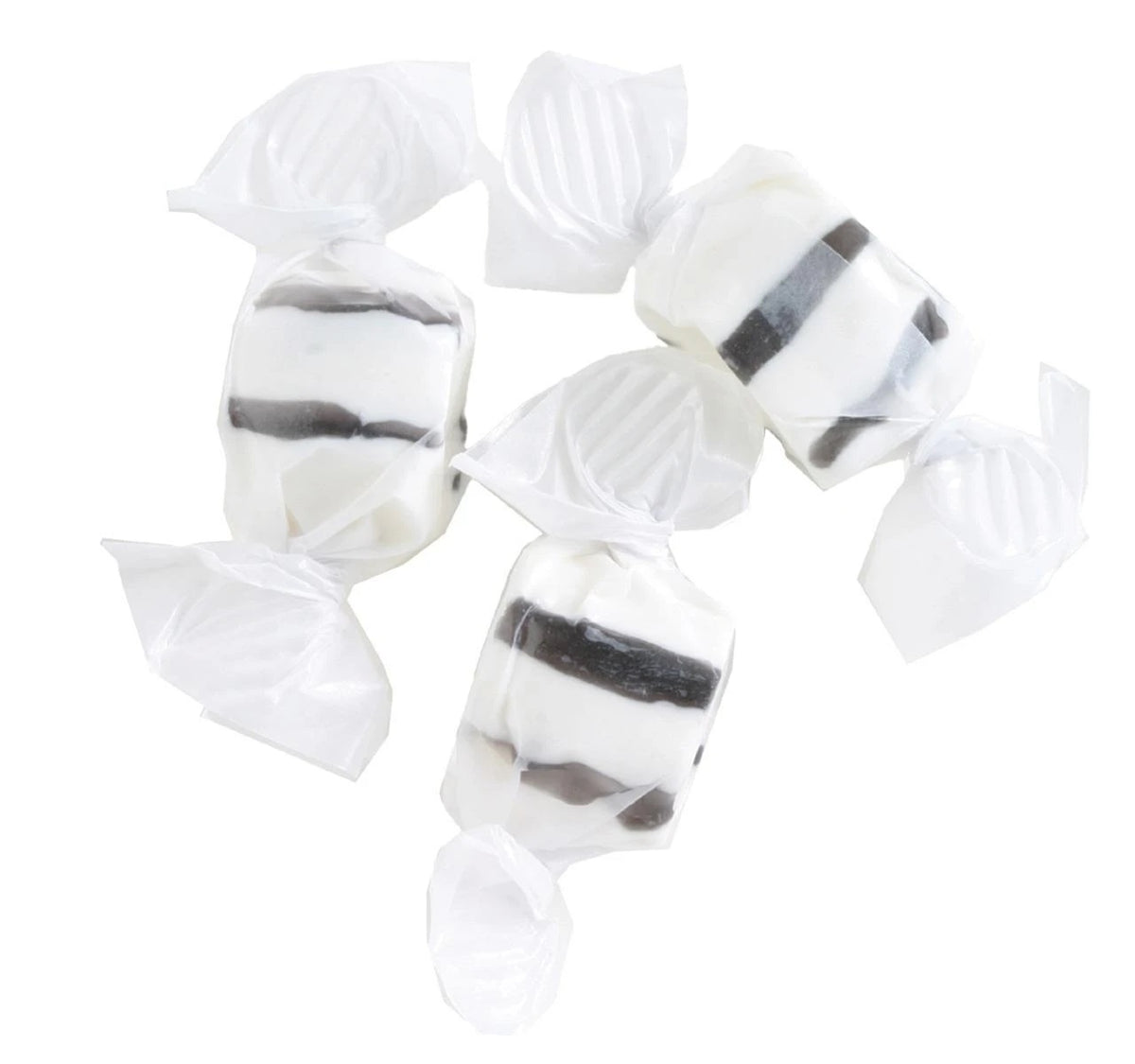 Black Licorice Taffy, Individually Wrapped, Bulk & Wholesale
