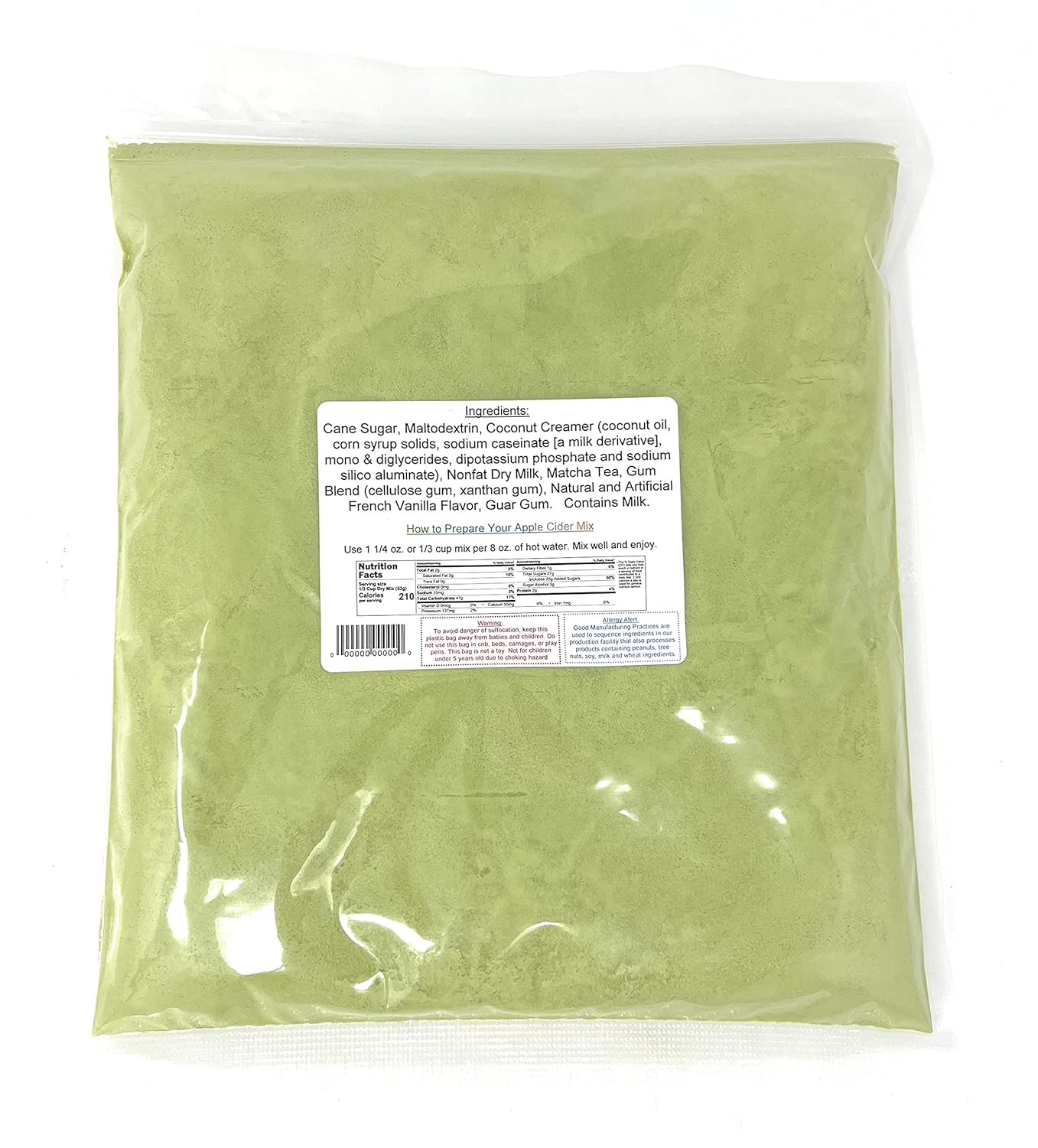 Matcha Green Tea Latte Mix