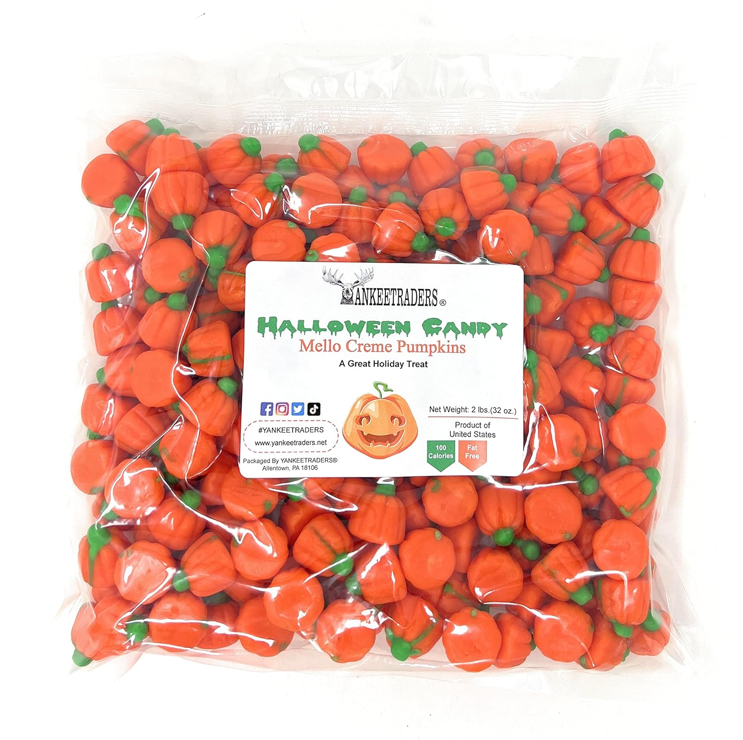 Mello Creme Pumpkins, Chewy Marshmallow Fall Favorite
