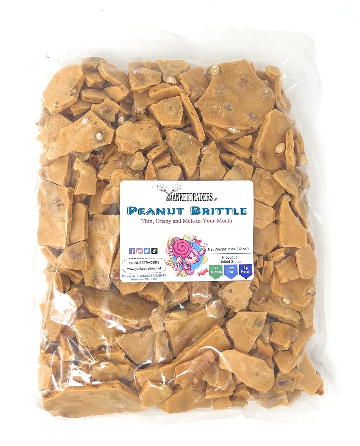 Peanut Brittle- Old Fashioned Home Style Candy