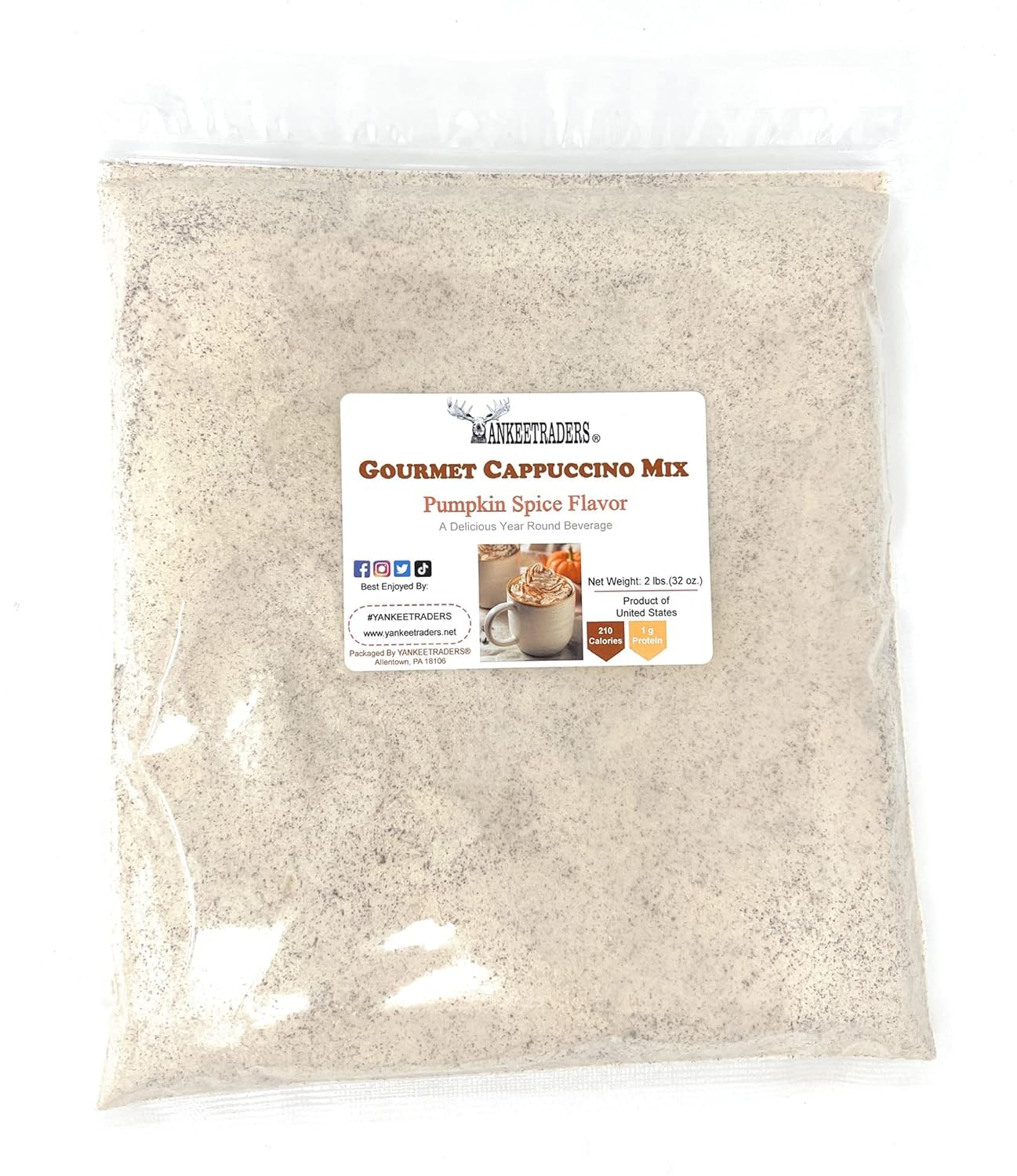 Pumpkin Spice Instant Cappuccino Mix