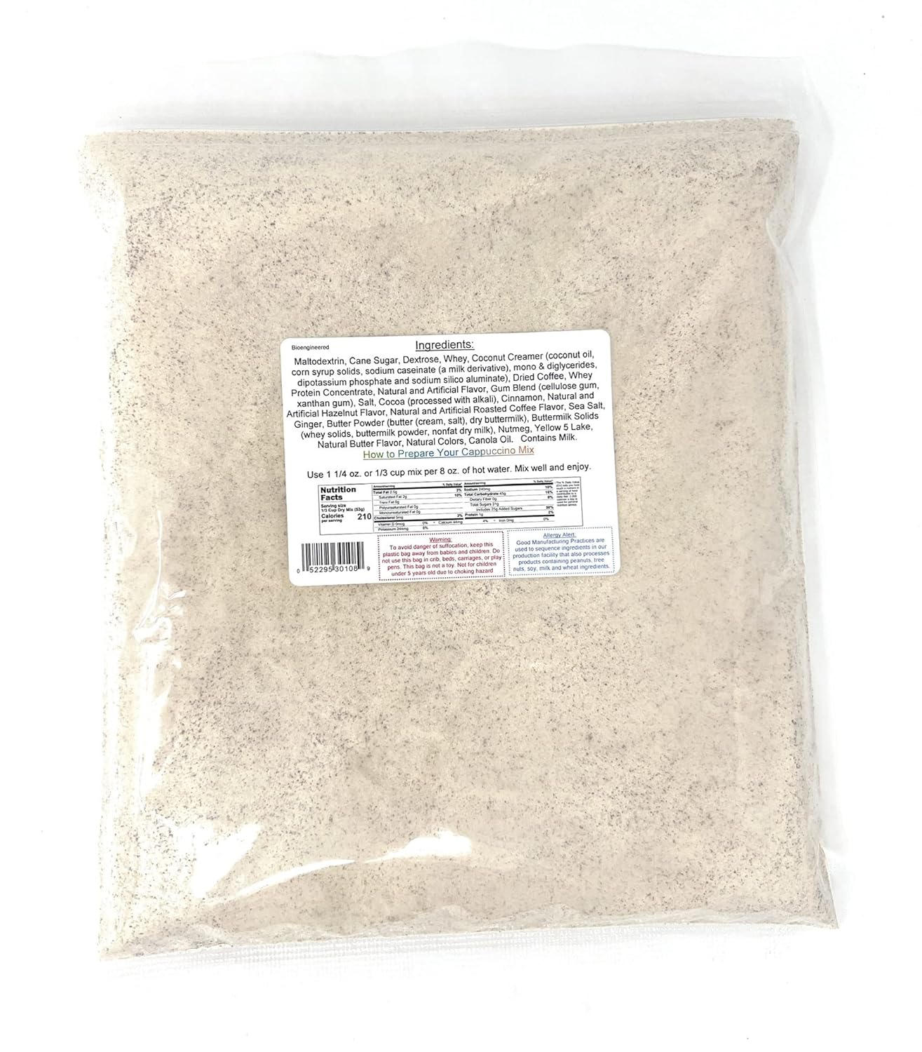 Pumpkin Spice Instant Cappuccino Mix