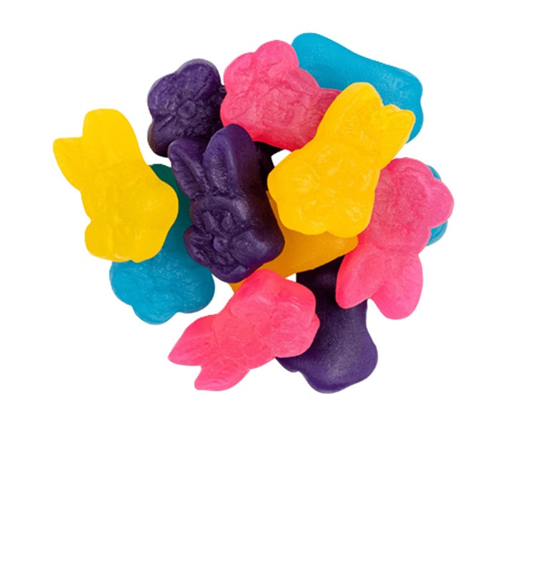 Bunny Jubes Gummy Candies, Assorted Fruit Flavors