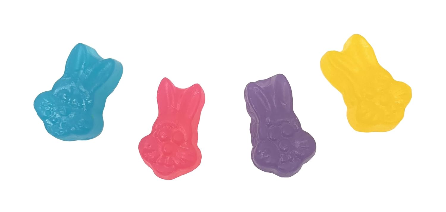 Bunny Jubes Gummy Candies, Assorted Fruit Flavors